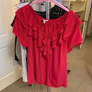 JOIE Ruffle Blouse